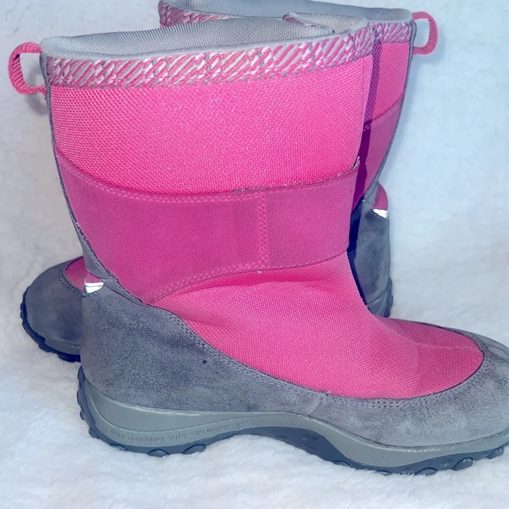 Merrell Kids' Gray Rain & Snow Boots Size‎ 4